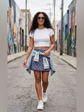 Zand Amsterdam Reversible Mini Skirt | One Size | EUC